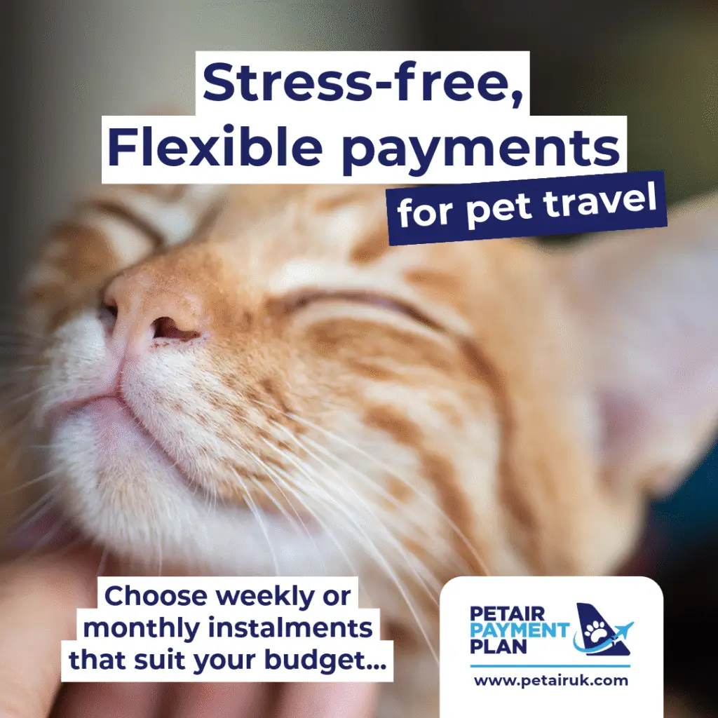 Stress-Free, Flexible payments for International Pet Travel | PetAirUK
